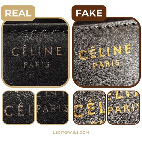 celine nano fake vs real|how to tell if your celine is real.